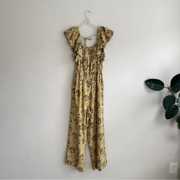 Anthropologie Kopal Myra Floral Jumpsuit S - Picture 7 of 10